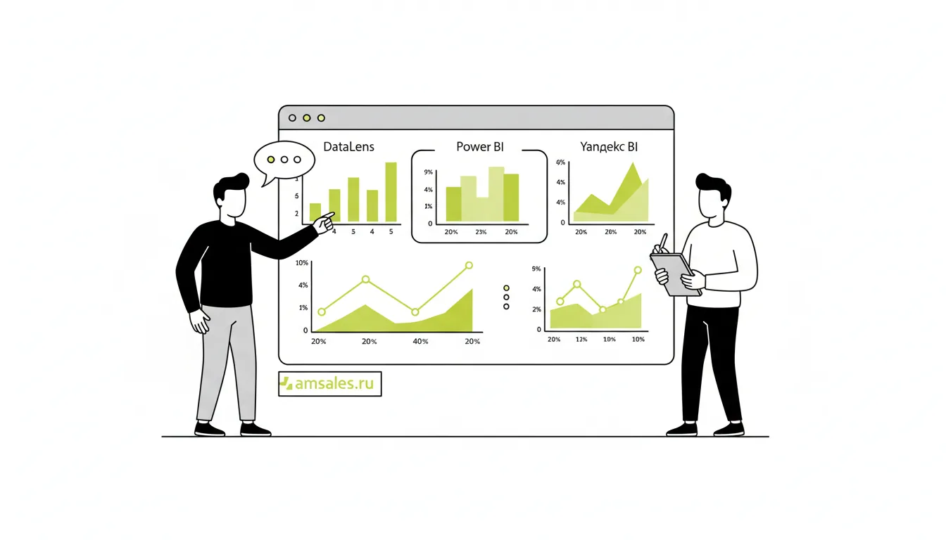 DataLens vs Power BI vs Yandex BI: кто лучший в 2026?